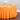 Bargain 132 In. Round Polyester Tablecloth Orange