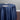 108 in. Round Shantung Silk Tablecloth Navy Blue