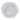 Silver Coral Glass Charger Plate 4/Pack