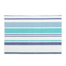 Blue Barcode-Striped Placemats 4/Pack