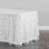 14 ft. Cascading Ripples Table Skirt (6 Colors)