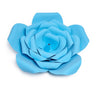 11 in. Blue Foam Rose Wallflower