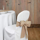 Burlap Chair Sash (5/Pack)