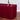 4 ft. Fitted Polyester Tablecloth Burgundy
