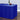 4 ft. Fitted Polyester Tablecloth Royal Blue