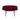 70 in. Round Satin Tablecloth Burgundy