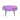 70 in. Round Satin Tablecloth Lavender