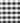 70 in. Square Polyester Tablecloth Black and White Checkered