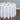 72 in. Square Sequin Overlay White