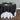 72 in. Square Sequin Overlay Black