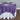 72 in. Square Sequin Overlay Purple