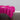 85 in. Square Rosette Satin Overlay Fuchsia