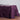88 X 130 in. Rectangular Rosette Satin Tablecloth Eggplant