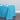 90 x 132 in. Rectangular Polyester Tablecloth Turquoise
