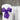 Organza Sash Purple (10 Pack)