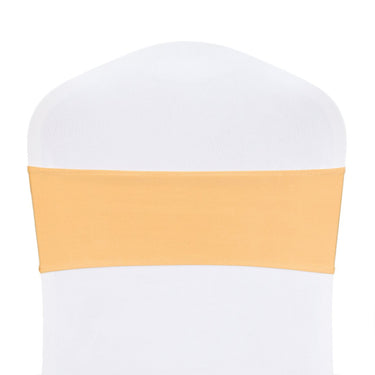Stretch Chair Sash Gold 10/Pack