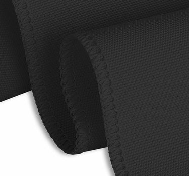 Bargain 108 In. Round Polyester Tablecloth Black