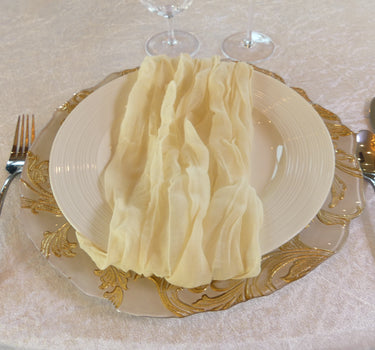 20 in. Gauze Cheesecloth Napkins (6/PK) -10 Colors