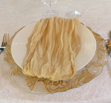 20 in. Gauze Cheesecloth Napkins (6/PK) -10 Colors