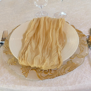 20 in. Gauze Cheesecloth Napkins (6/PK) -10 Colors