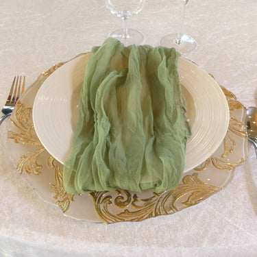 20 in. Gauze Cheesecloth Napkins (6/PK) -10 Colors
