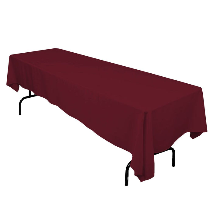 52 X 112 in. Rectangular Cotton-Feel Tablecloth (9 Colors)