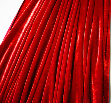 Bargain 58 X 120 in. Velvet Backdrop Draping Red