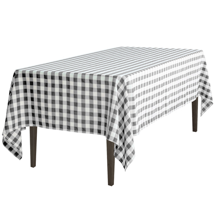 60 X 126 in. Rectangular Tablecloth Checkered (4 Colors)