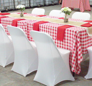 60 X 126 in. Rectangular Tablecloth Checkered (4 Colors)