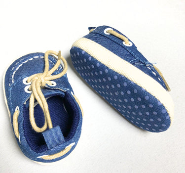 Denim Baby Loafers