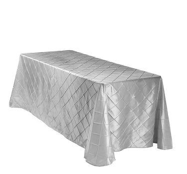 90 X 132 in. Rectangular Pintuck Tablecloth (3 Colors)