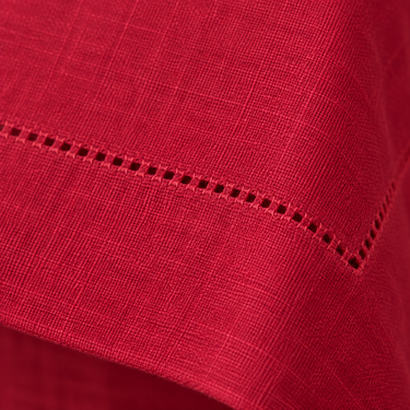 60 X 84 in. Rectangular Hemstitch Cotton Tablecloth (2 Colors)