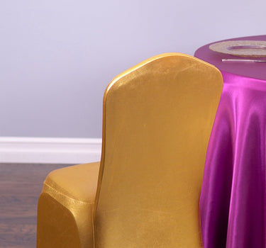 Metallic Banquet Stretch Chair Cover (2 Colors)
