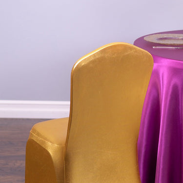 Metallic Banquet Stretch Chair Cover (2 Colors)