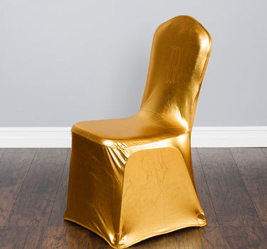 Metallic Banquet Stretch Chair Cover (2 Colors)
