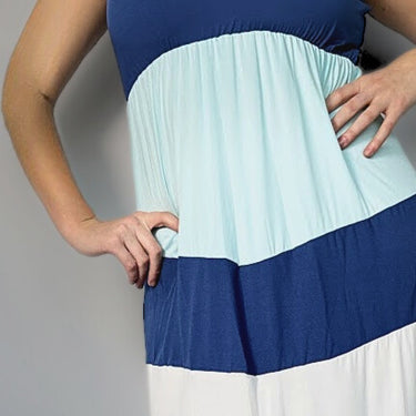 Woman Stripes Dress-5 Colors