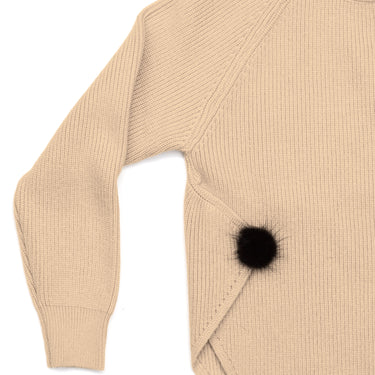 Girls Pom-Pom Sweater (4 Colors)