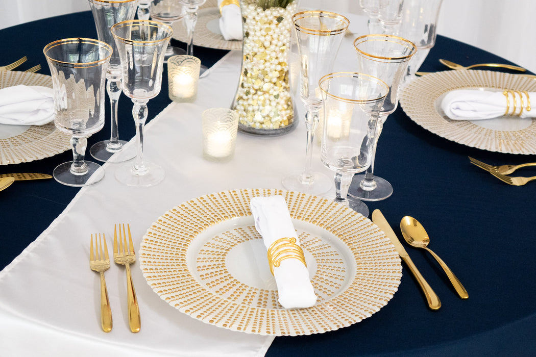 5-Piece Curved Silverware Set Gold (Only Available for Pick-up)