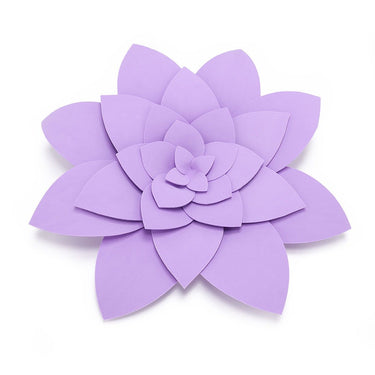 15 in. Foam Camellia Wallflower