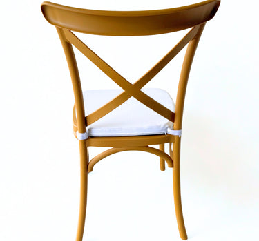 Resin Farm Chair Rust