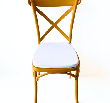 Resin Farm Chair Rust