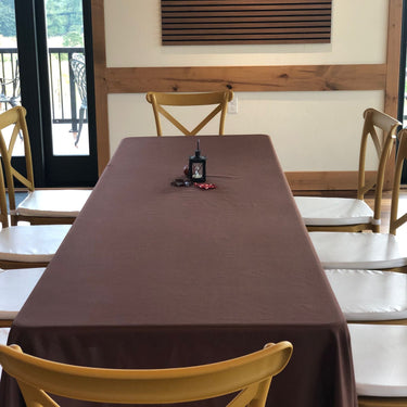 60 X 102 in. Rectangular Polyester Tablecloth (19 colors)