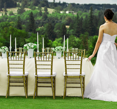 90 X 156 in. Rectangular with Round Corners Polyester Tablecloth