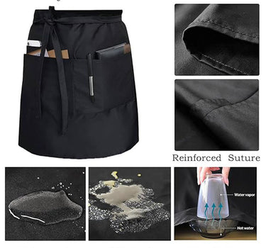Professional 3-Pocket Waist Apron (2 Colors)