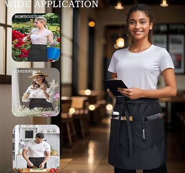 Professional 3-Pocket Waist Apron (2 Colors)