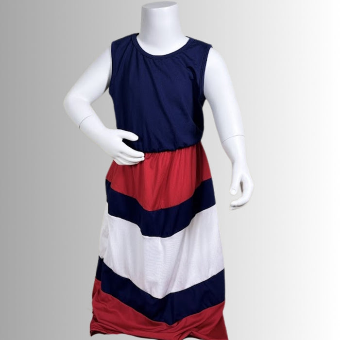 Kids' Stripes Summer Dress