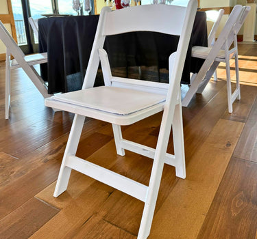 Folding Resin Wedding Chair