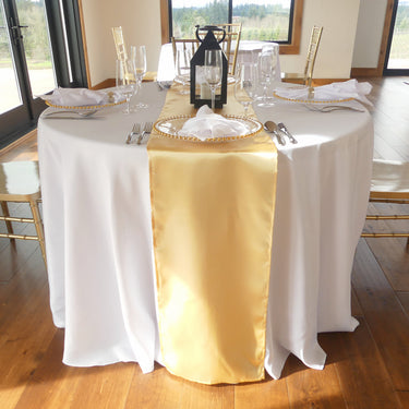 14 X 108 in. Satin Table Runner (14 Colors)