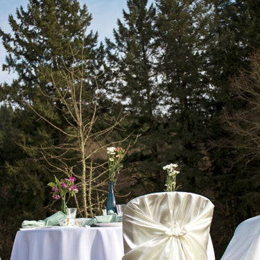 Satin Universal Chair Cover 1/Pack (11 Colors)