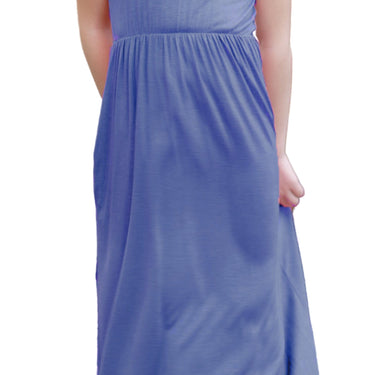 Kids' Solid Dress (5 Colors)